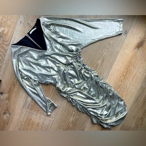 Metallic ALICE + OLIVIA party dress 🪩 Size 4